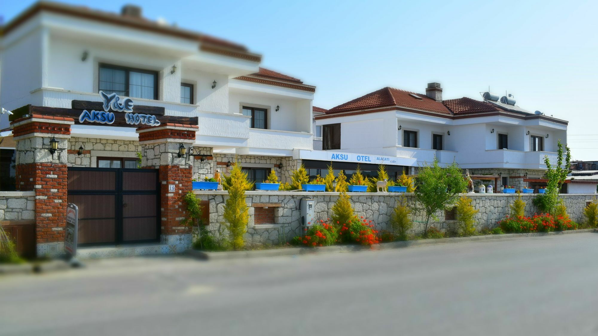 Aksu Hotel Алачати Екстер'єр фото