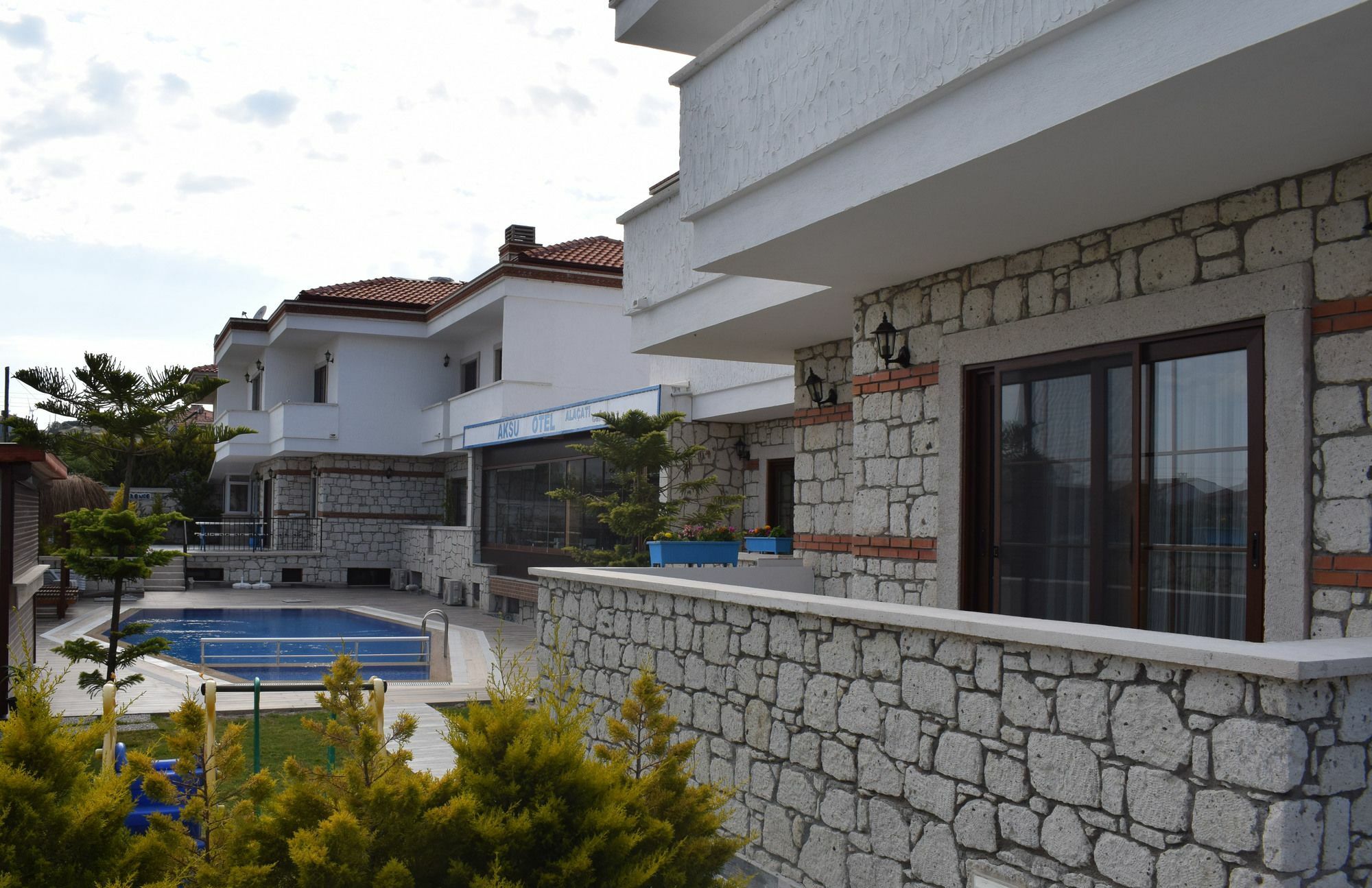 Aksu Hotel Алачати Екстер'єр фото